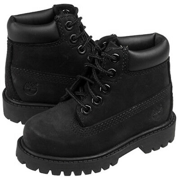 Timberland Other - Timberland Toddler Unisex 6in Premium Black Nubuck Boots